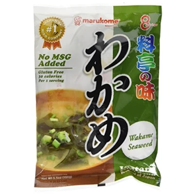 Image of Marukome Instant Ryoutei No Aji Miso Soup with Wakame Seaweed 156 g