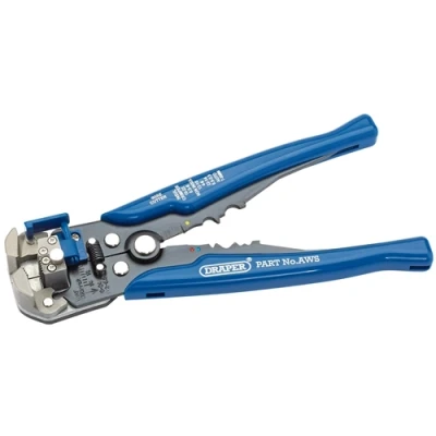 Image of Draper Dual Action Automatic Wire Stripper/Crimper, 210mm