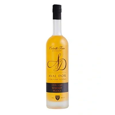 Image of Colwith Farm Distillery, Aval Dor Cornish Seaberry Vodka, Small Batch Craft, Gluten Free, 40% ABV, 70cl