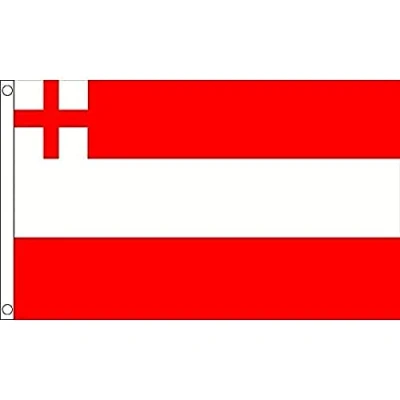 Image of AZ Flag Naval Ensign 1702 3x5 Ft 100D Polyester Bristish Historic Banner with Two Metal Grommets Fade Resistant Vivid Colors 3&#039; x 5&#039; Feet 150x90 Cm