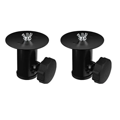 Image of 2 x 35mm Speaker Stand Extension Lighting Light Effect Support Adaptor Top Hat