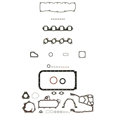 Image of 10101D9789, 10101D9793, 10101D9794 Full Gasket Set, engine AJUSA 51015700 without cylinder head gasket, with valve stem seals