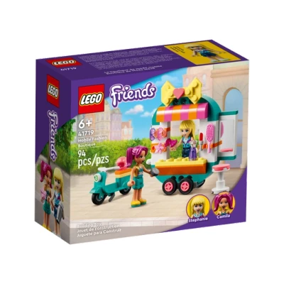 Image of LEGO Friends Mobile Fashion Boutique 41719 Building Kit; Includes Stephanie and Camila Mini Dolls Lots of Toy Accessories; Gift for Lovers Aged 6 over (94 Pieces)