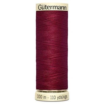 Image of Gutermann All Purpose General Sewing Polyester Sew Thread for Machines and Hand 100m Reel Colour 910 1 x Spool