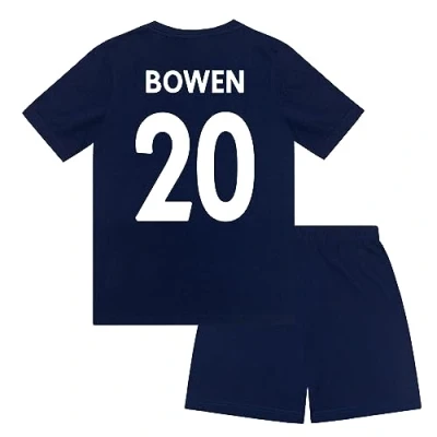 Image of West Ham United FC Boys Bowen 20 Sublimation Short Pyjamas Claret 12 13 Years