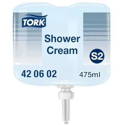 Image of Tork Shower Cream Mini Liquid S2, Unisex Fragrance, 1 x 475ml, 420602