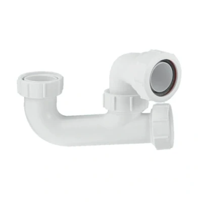 Image of McAlpine SM10 50mm Seal Bath Trap with Cleaning Eye, White