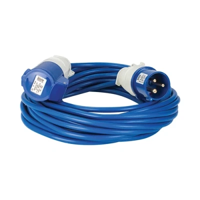 Image of Defender Extension Lead Blue 2.5mm2 16A 14m 230V