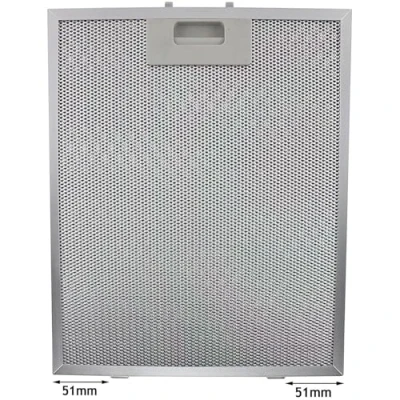 Image of Generic Metal Grease Filter for Howdens Lamona HJA2450 HJA2540 Cooker Hood (Silver, 320 x 260mm)