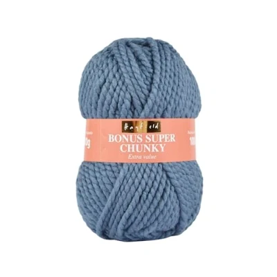 Image of Hayfield Bonus Super Chunky, Ocean Blue (609), 100g by Sirdar