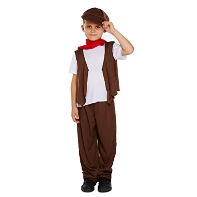 Image of The Fancy Dress® BOYS SCHOOL BOOK WEEK Chimney Sweep Costume for Role Play, Kids Dress Theme Parties, Children WORLD DAY OUTFIT.(4 6 Years (Small)