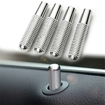 Image of TS Trade 4X Door Lock Pin Knob Button Cover for W205 W166 W213 C GLE GLC