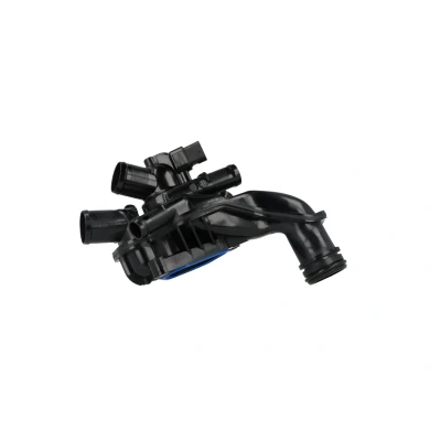Image of 1336CC, V764558180 Engine thermostat NRF 725396 with sensor Integrated housing PEUGEOT: 207 Hatchback, 308 I CC