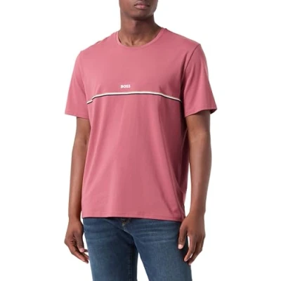 Image of BOSS Men&#039;s Unique Pyjama T Shirt, Open Red644, S