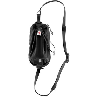 Image of FJALLRAVEN 23100177 550 Abisko Bottle Pocket Gym Bag Unisex Black Size OneSize