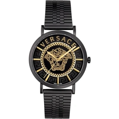 Image of Versace V Essential Men&#039;s Watch 40 mm Stainless Steel Bracelet VEJ4006 21