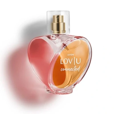 Image of Avon LOV U Connected Eau de Parfum 50ml, Vibrant and Floral Scent, Long Lasting, Perfect for Any Occasion, Cruelty Free