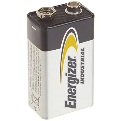 Image of Energizer EN22 18 55 C, 9 V 6LR61 Alkaline battery non rechargeable (, Prismatic, White)