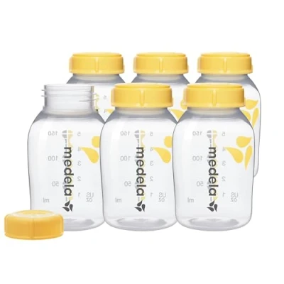 Image of Medela Breastmilk Collection And Storage Bottles, 5 Ounce