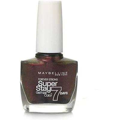 Image of Vernice Forever Strong Super Stay 7 Days di Maybelline No. 866 Ruby Triangoli