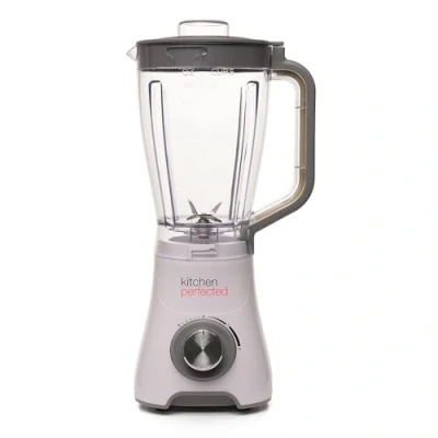 Image of KitchenPerfected 500w 1.5Ltr Table Blender 2 Speed Settings Pulse Setting 50ml Measuring Cup Plastic Jug White E5015WH