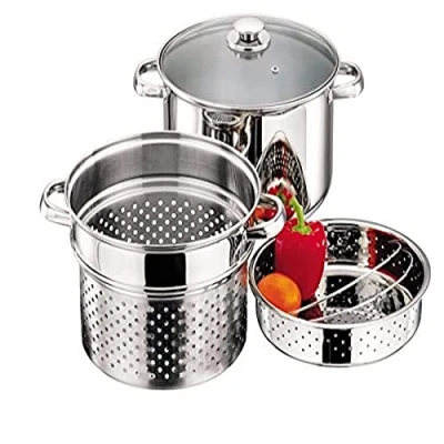 Image of Zodiac QTST 8 Steamer/Pasta 26 cm (Pack of 3)
