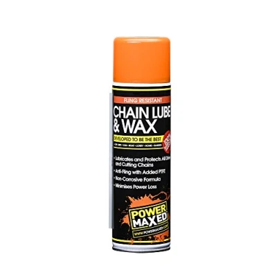 Image of Power Maxed PMCL500SC09 Bike Chain Lubricant and Wax Spray Can, 500 ml
