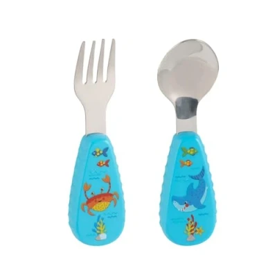 Image of Viners Sea Life 2 Piece Childs Cutlery Set Gift Box