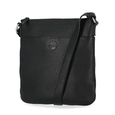 Image of Timberland Women Leather Crossbody Bag, Black