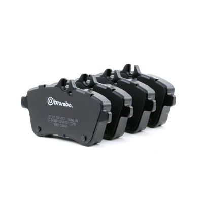 Image of 163420102041, 1694200120, 1694200820, 169420082028, 1694201220 Brake pad set BREMBO P 50 057 MERCEDES BENZ: B Class, A Class
