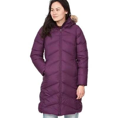 Image of Marmot Women&#039;s Montreaux Coat, Warm, Insulated Hooded Winter Windproof Down Parka, Lightweight Packable Outdoor Jacket