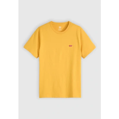 Image of Levi&#039;s Original TEE Basic Tshirt, Men&#039;s, Size: Small, Mineral yellow