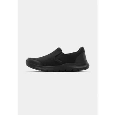 Image of Skechers Men&#039;s Flex Advantage 4.0 Tuscan Sneaker, Black Textile Trim, 11 UK