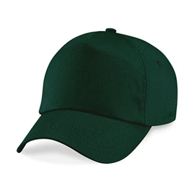 Image of Beechfield Unisex B010.BOT 5 Panel Cap Black, One Size