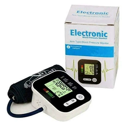 Image of TAHA® Digital Blood Arm Pressure Monitor Meter Automatic Upper Intellisense 180 Memory
