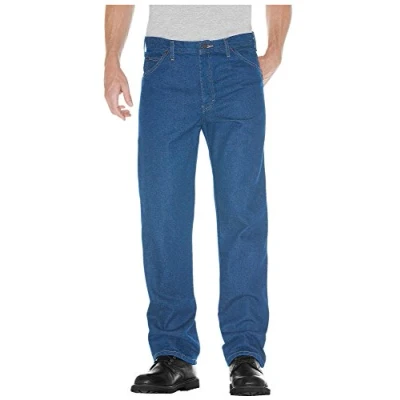 Image of Dickies Men&#039;s Regular Fit 5 Pocket Jean, Stone Washed Indigo Blue, 30W / 30L