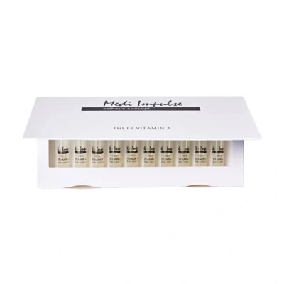 Image of Medi Implulse Vitamin A Vials 10x 2 ml Minimise Fine Lines and Wrinkles