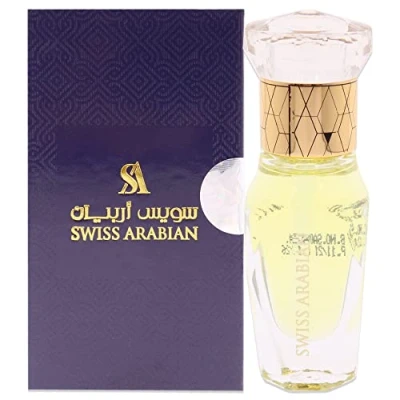 Image of Swiss Arabian Mukhalat Perfume Oil for Unisex Spicy Balsamic Fragrance Attar Spray Long Lasting Fragrance, CPO Alcohol free, Travel Friendly The Luxurious Scent of Arabia 0.4 oz (Mini)