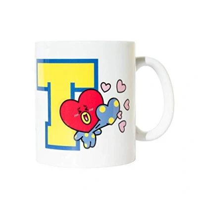 Image of Grupo Erik BT21 Official Merchandise Tata Ceramic Mug 35 cl 350 ml 3.74 x 3.15 inch 9.5 8 cm Coffee Tea Gifts