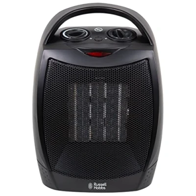 Image of Russell Hobbs RHFH1006B electric space heater Indoor Black 1500 W Fan