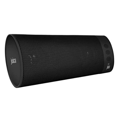 Image of Juice Boom Portable Bluetooth Speaker, Wireless Rechargeable Device, Super Bass Stereo for Smartphone, Mp3 Player, Tablet, Laptop, PC, Travel, Black