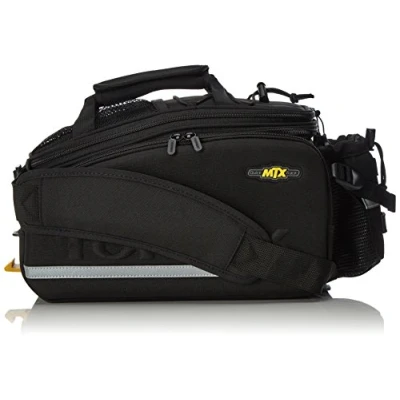 Image of Topeak TT9648B Unisex Adult MTX DX Trunk Bag Black, 36 x 21.5 29 25 cm/12.3 Litre