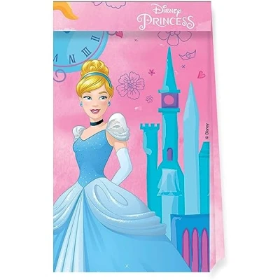 Image of Procos Folat 93853P Small Bags FSC Princess Pack of 4, Multicoloured