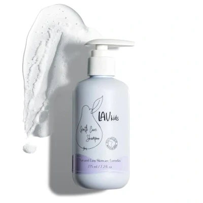 Image of Lav Kids Gentle Shampoo with natural ingredients, delicate scalp and hair, Dermatologically Tested for All Skin Types Including Sensitive Skin, 200ml