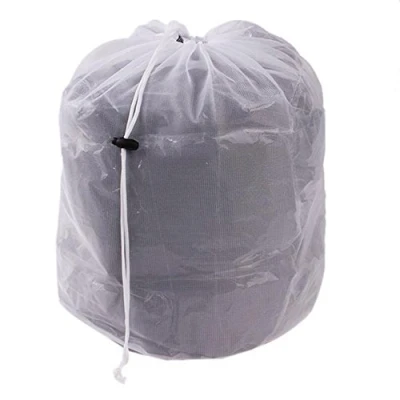 Image of Jiacheng29 Washing Machine Used Fine Coarse Mesh Net Drawstring Thickened Laundry Wash Bag