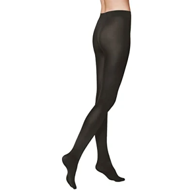 Image of KUNERT Women&#039;s Mystique 100 Matt Fein Tights, Grey (Anthrazit 0980), 36/38 (Manufacturer Size: 36/38)
