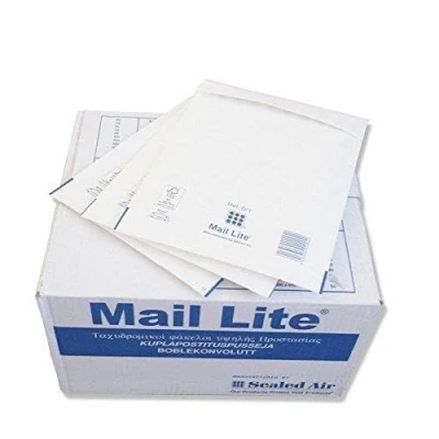 Image of 100 Pack Size 5 (E/2) White Mail Lite Padded Envelopes