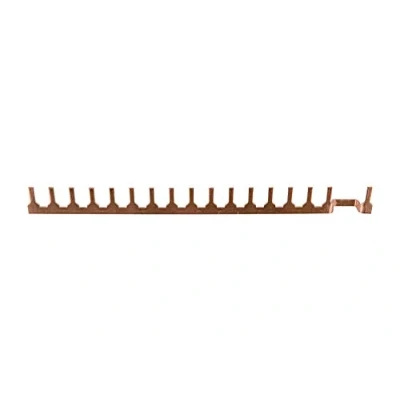 Image of Schneider Electric Easy9 This spare 16 way busbar can be cut to size Circuit Protection Suitable for consumer units Replacement busbar, White EZ916BKIT