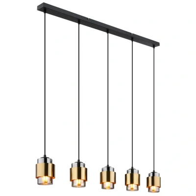 Image of Globo Milley hanging light, 5 bulb, 105 cm long