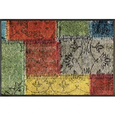 Image of Wash&amp;Dry Door Mat, Colourful, 75 x 50 0.7 cm